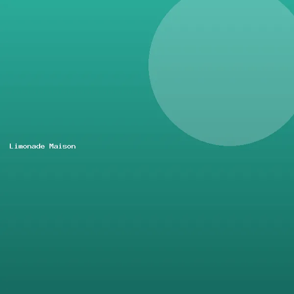 Limonade Maison